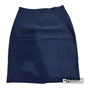 Jacob Navy pencil skirt